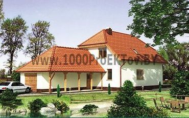 Проект дома из блоков 1388