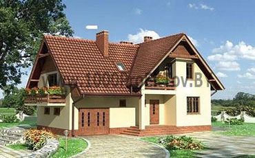 Проект дома из блоков 1413