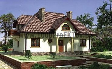 Проект дома из блоков 1167