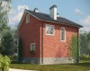 Проект дома из блоков 10-2082