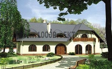 Проект дома из блоков 1163