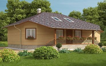 Проект каркасного дома 10-2009