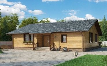 Проект каркасного дома 10-2237