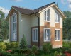Проект дома из блоков 10-2049