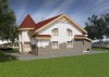 Проект дома из блоков 1-25