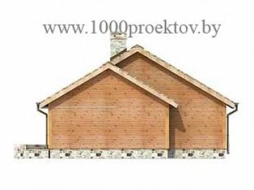Проект каркасного дома 1608