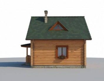 Проект деревянного дома 10-2252