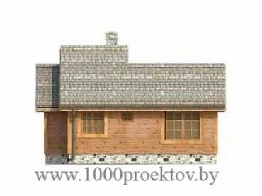 Проект каркасного дома 1608
