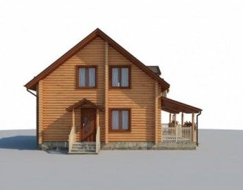 Проект деревянного дома 10-2194
