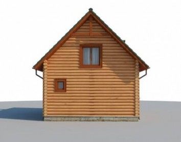 Проект деревянного дома 10-2252