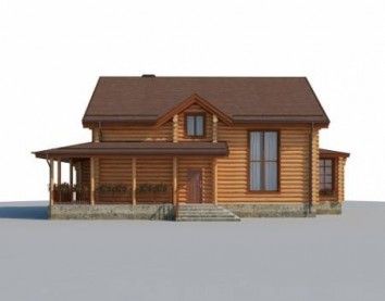 Проект деревянного дома 10-2199