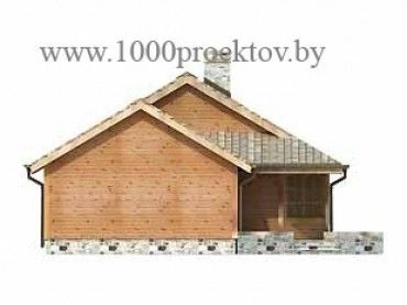 Проект каркасного дома 1608