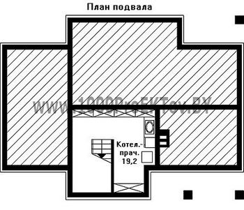 Проект дома из блоков 1194