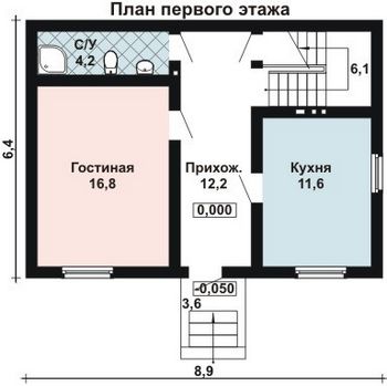 Проект каменного дома 10-2095-2