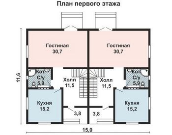 Проект деревянного дома 10-181-2