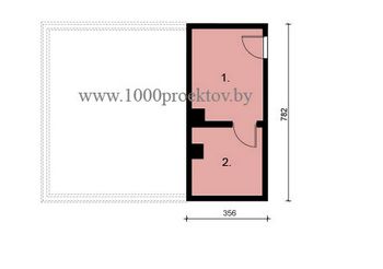 Проект деревянного дома 1610