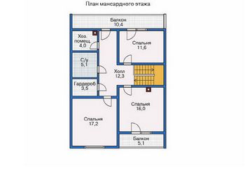Проект деревянного дома 3-34